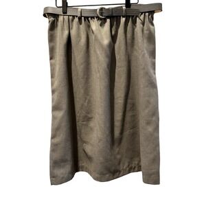 Vintage Cricket Lane A-Line Gray Pleated Skirt | Size 20W